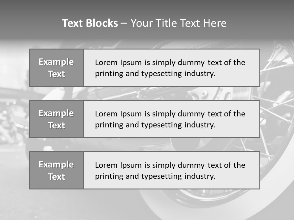 Crome Horsepower Power PowerPoint Template