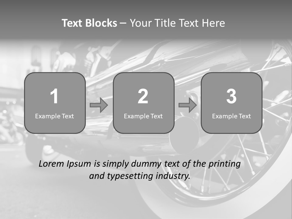 Crome Horsepower Power PowerPoint Template
