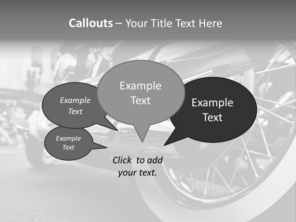 Crome Horsepower Power PowerPoint Template