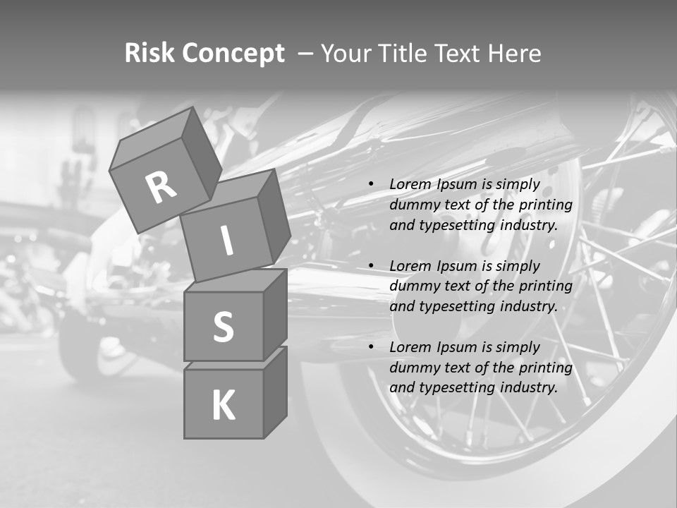 Crome Horsepower Power PowerPoint Template