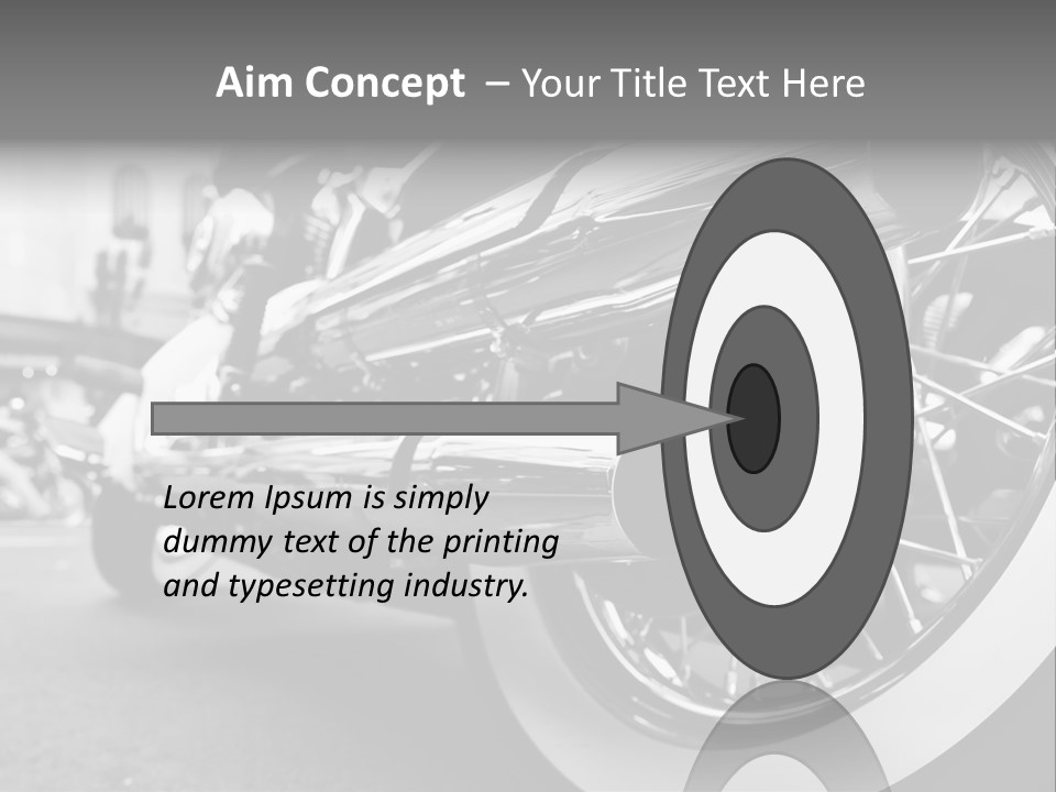 Crome Horsepower Power PowerPoint Template