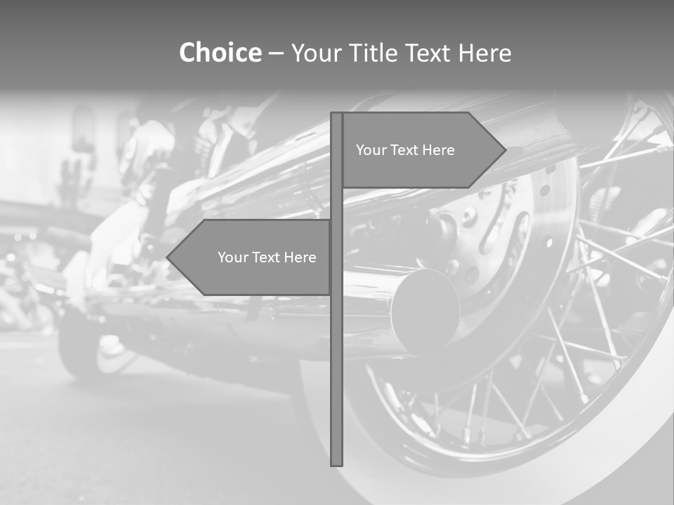 Crome Horsepower Power PowerPoint Template