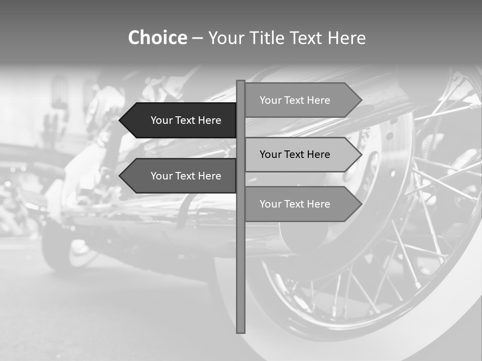 Crome Horsepower Power PowerPoint Template