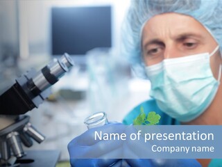 Corn Efficient Scientific PowerPoint Template