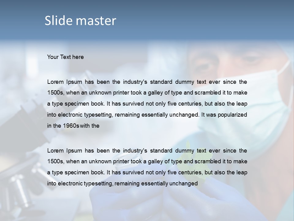 Corn Efficient Scientific PowerPoint Template