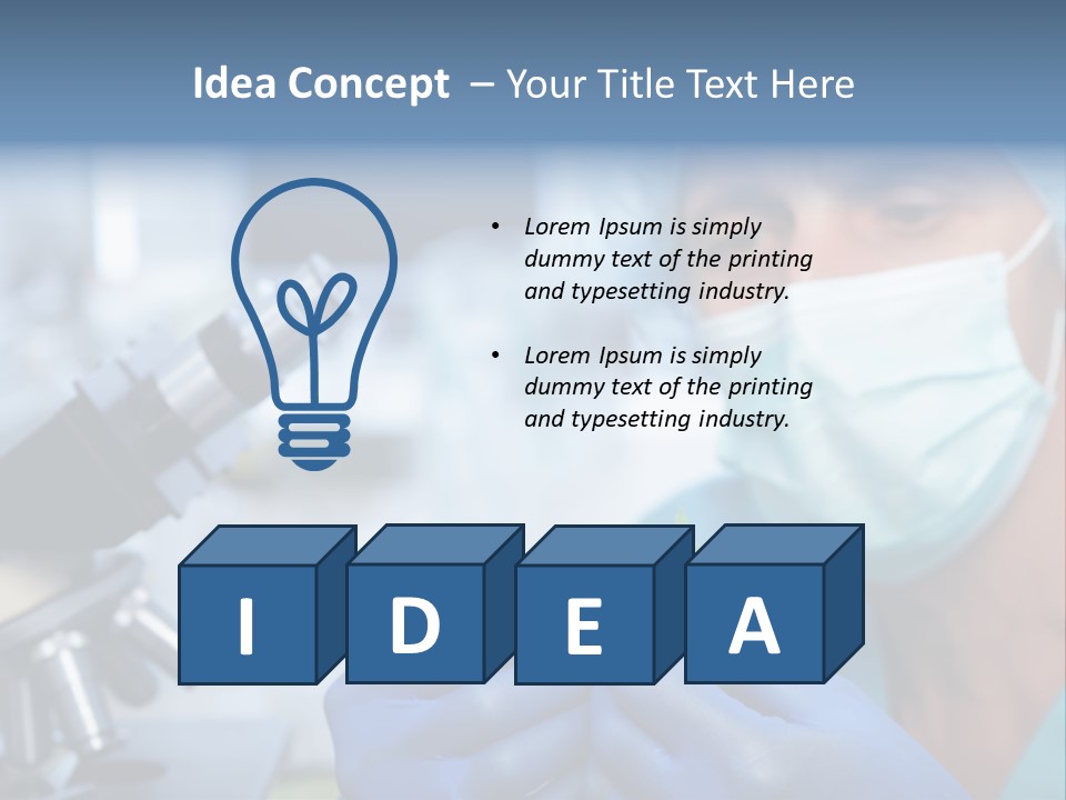 Corn Efficient Scientific PowerPoint Template