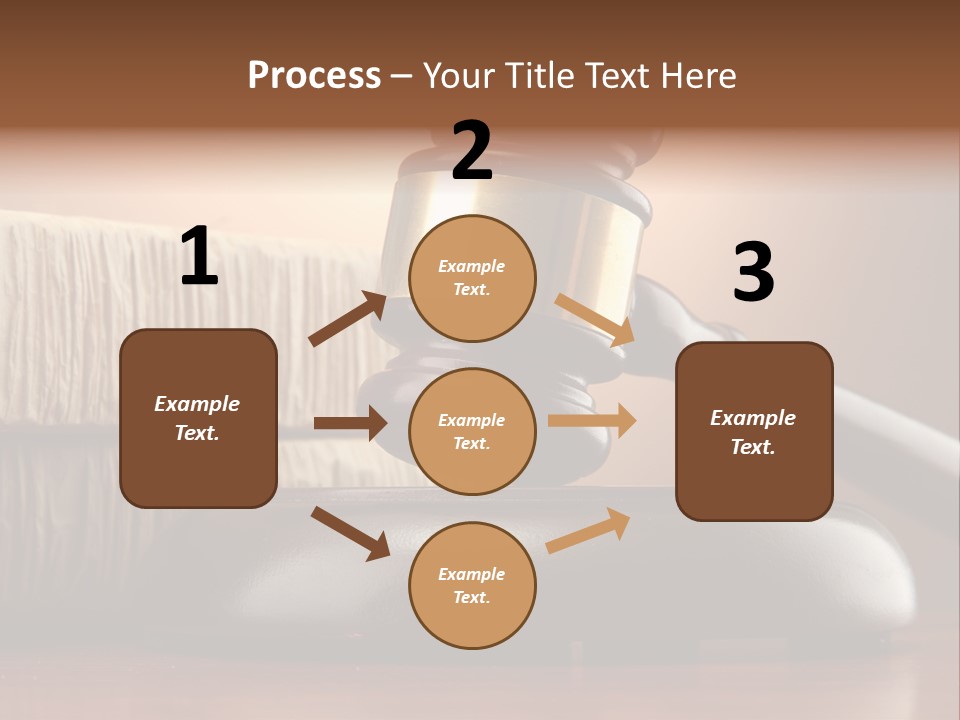 Close Table Symbol PowerPoint Template