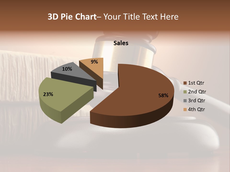 Close Table Symbol PowerPoint Template