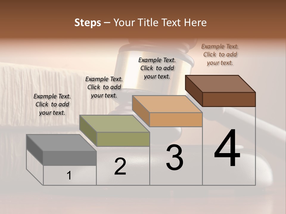 Close Table Symbol PowerPoint Template