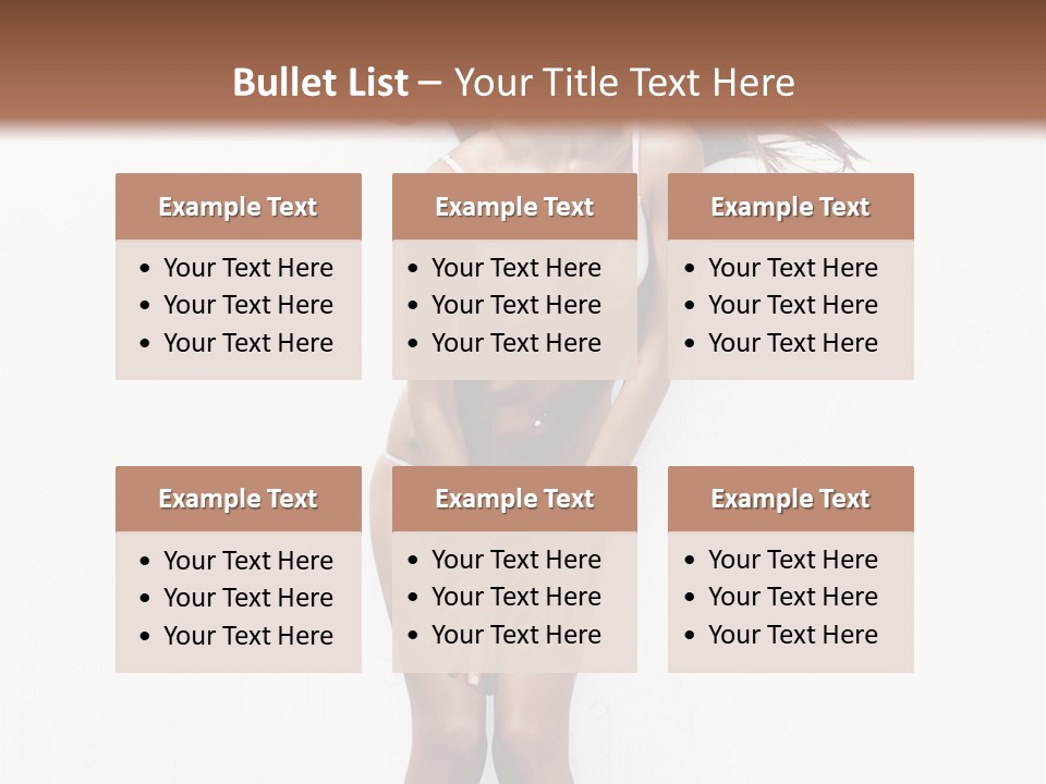 Haircut Sexy Gloss PowerPoint Template