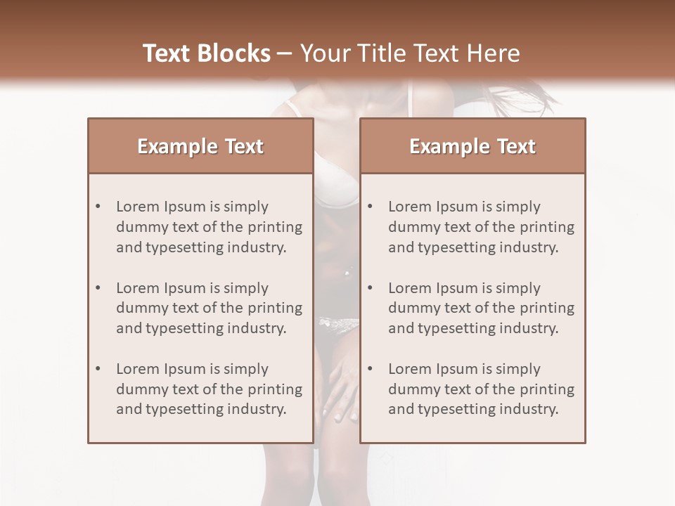 Haircut Sexy Gloss PowerPoint Template