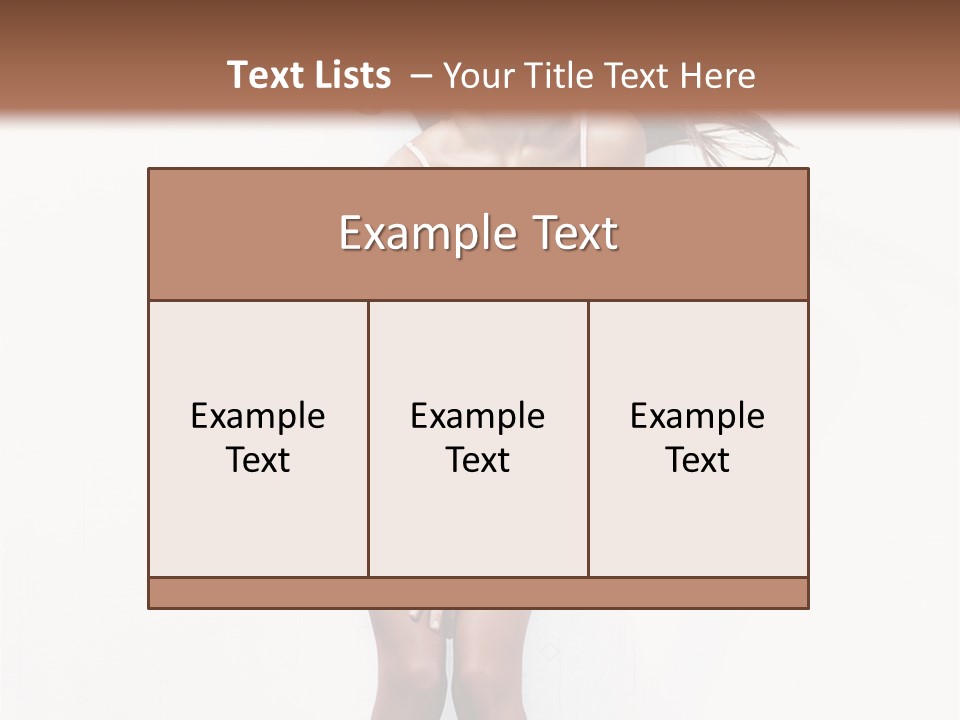Haircut Sexy Gloss PowerPoint Template