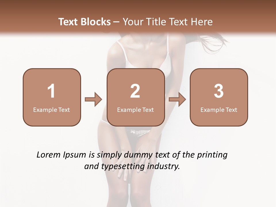 Haircut Sexy Gloss PowerPoint Template