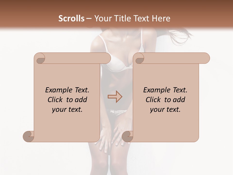 Haircut Sexy Gloss PowerPoint Template