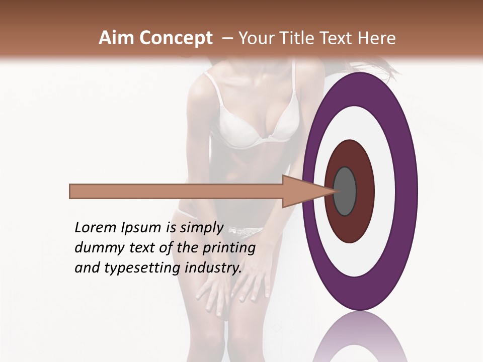 Haircut Sexy Gloss PowerPoint Template