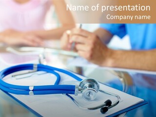 Clinician Part Practitioner PowerPoint Template