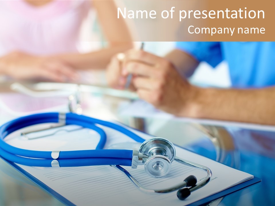 Clinician Part Practitioner PowerPoint Template