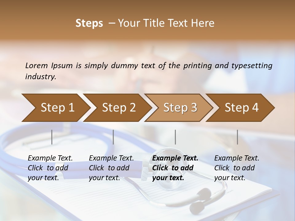 Clinician Part Practitioner PowerPoint Template