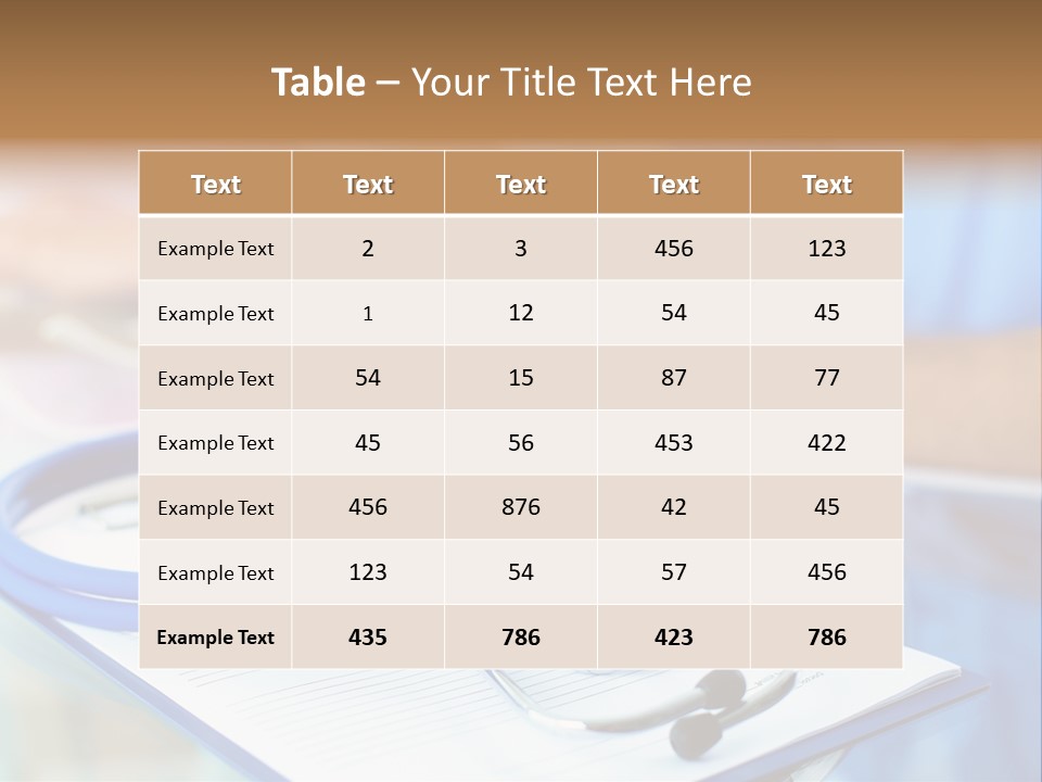 Clinician Part Practitioner PowerPoint Template