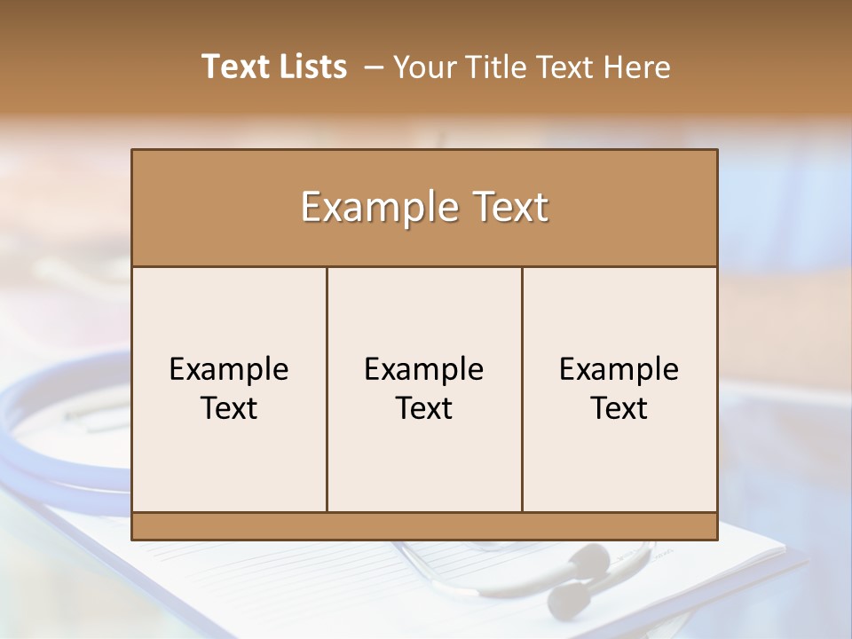 Clinician Part Practitioner PowerPoint Template