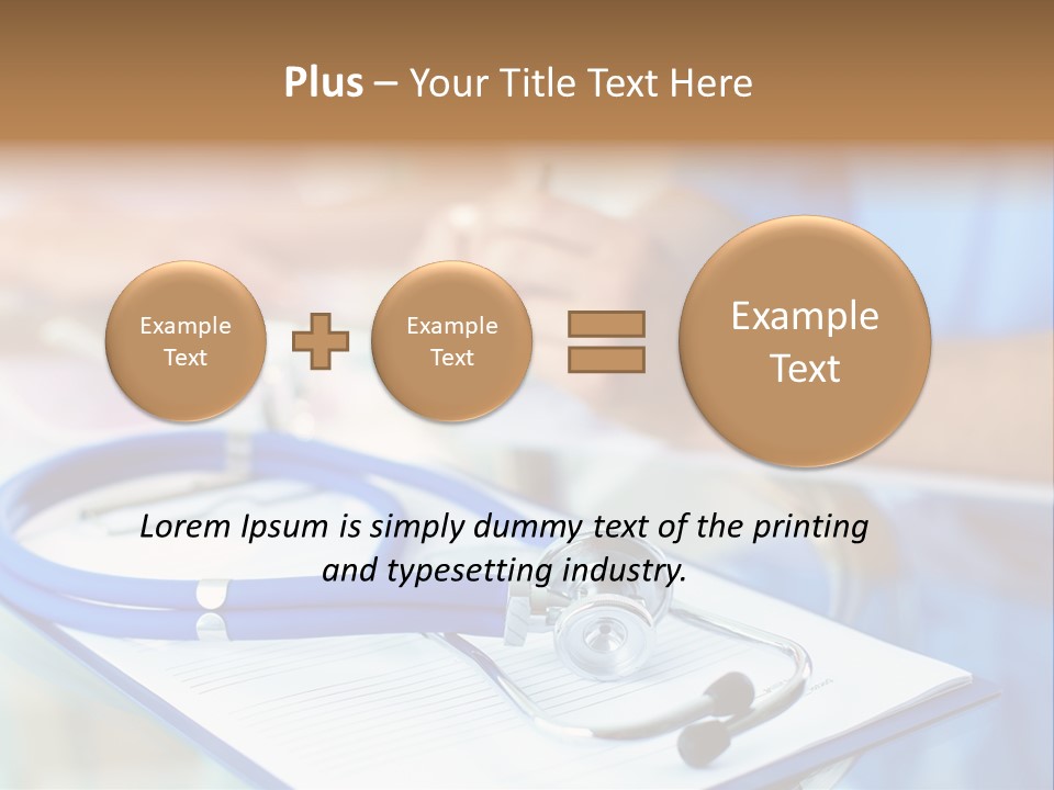 Clinician Part Practitioner PowerPoint Template
