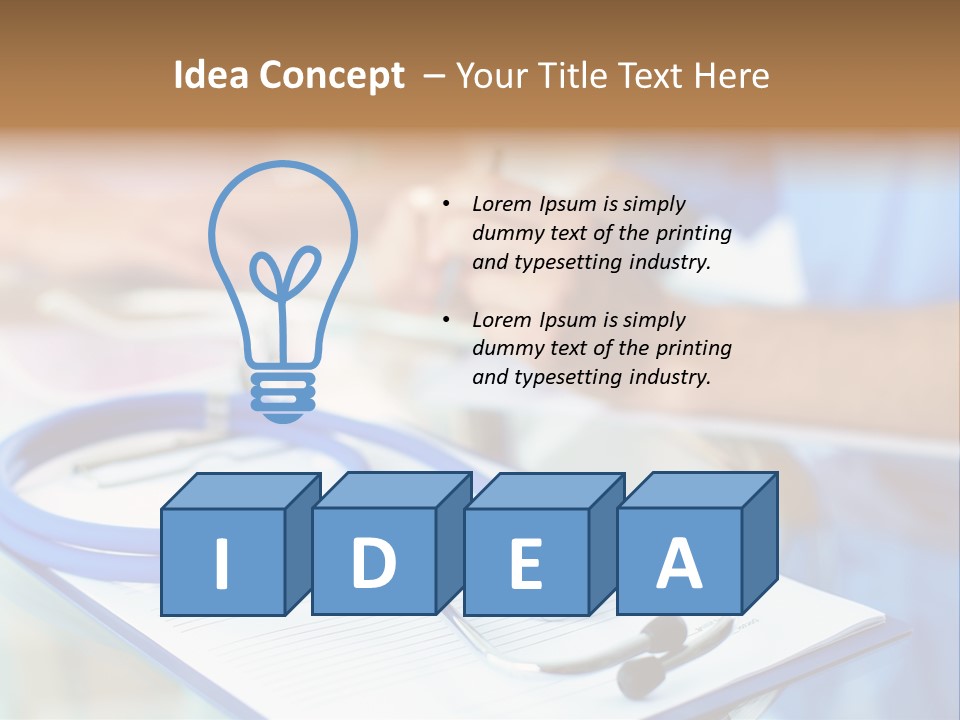 Clinician Part Practitioner PowerPoint Template