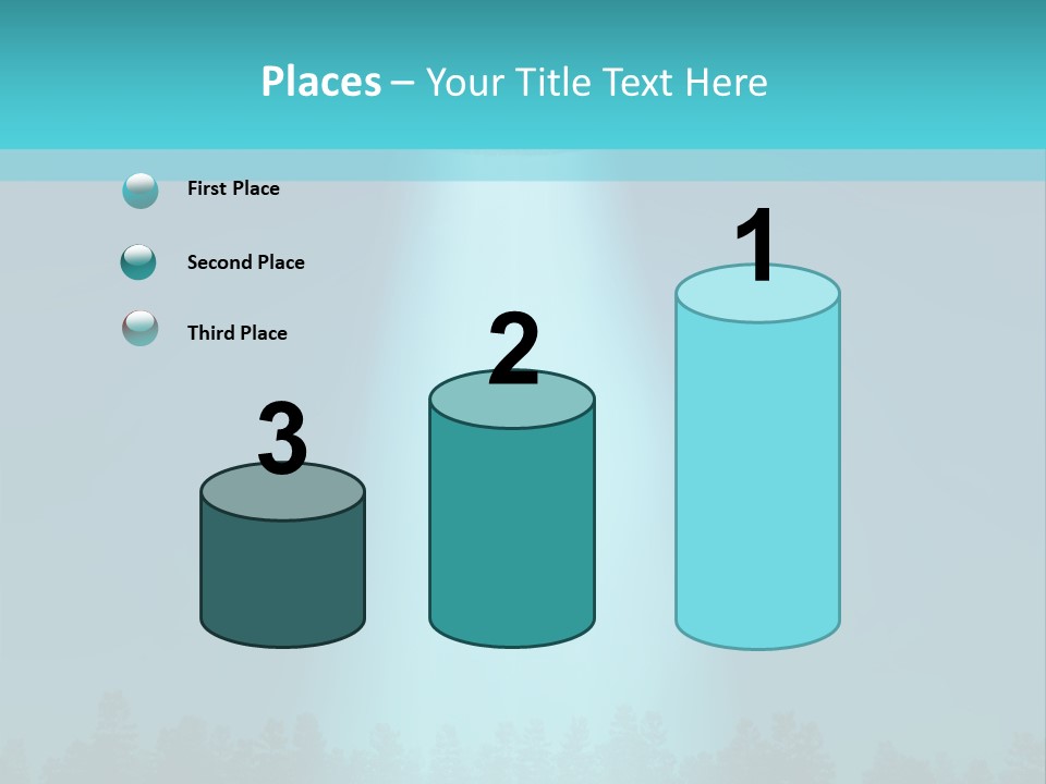 Landing Visitor Forest PowerPoint Template