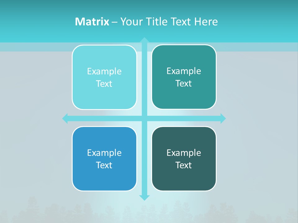 Landing Visitor Forest PowerPoint Template