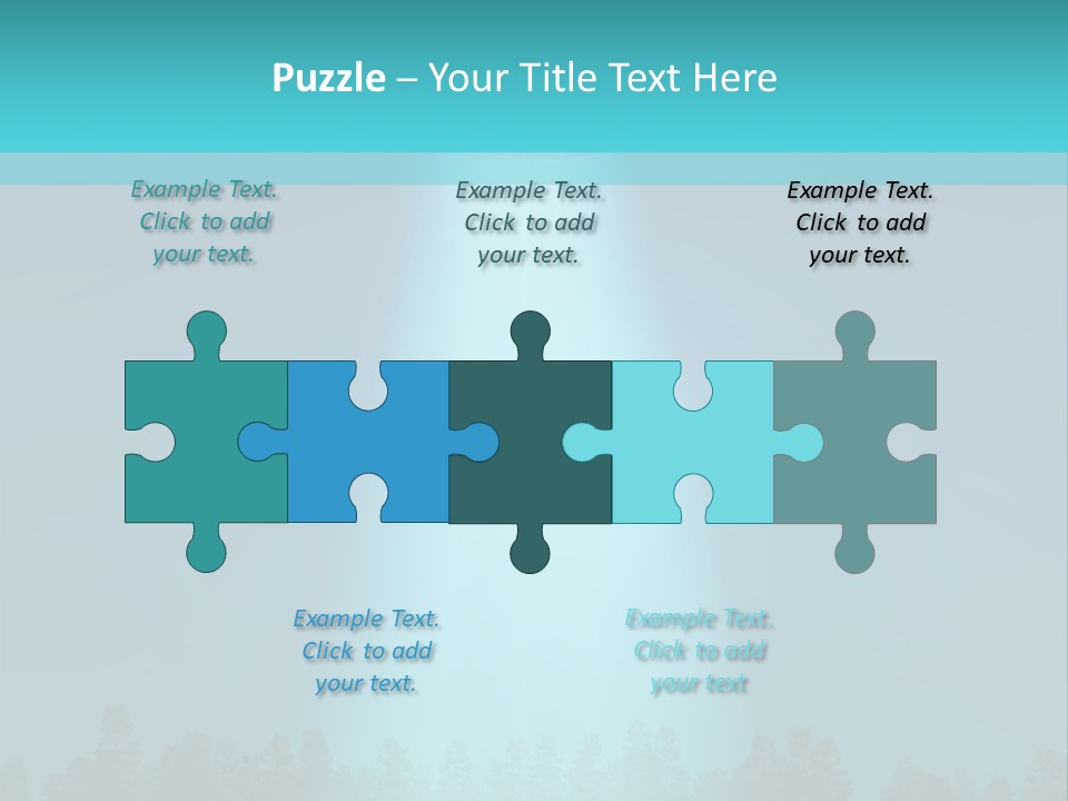 Landing Visitor Forest PowerPoint Template