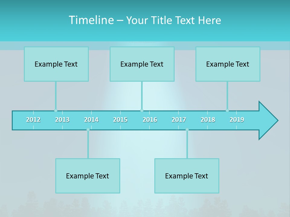 Landing Visitor Forest PowerPoint Template