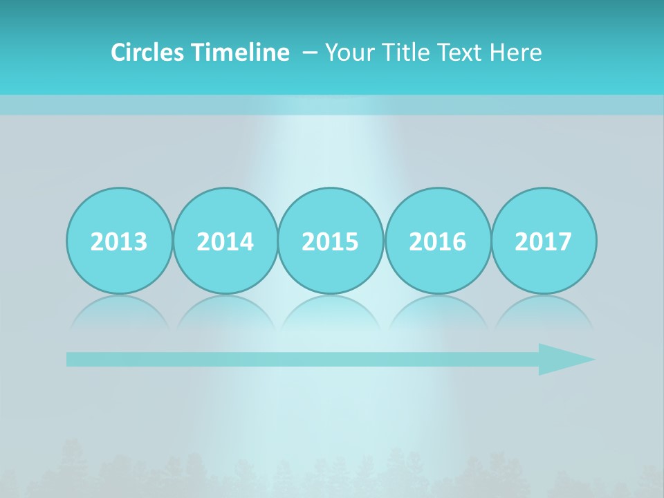 Landing Visitor Forest PowerPoint Template