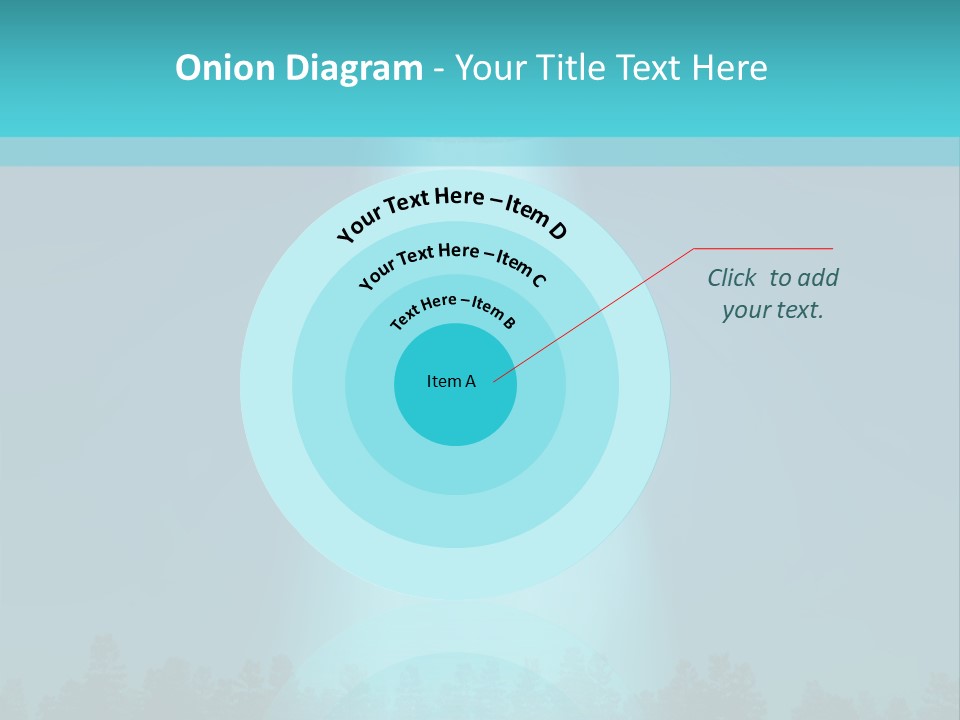 Landing Visitor Forest PowerPoint Template