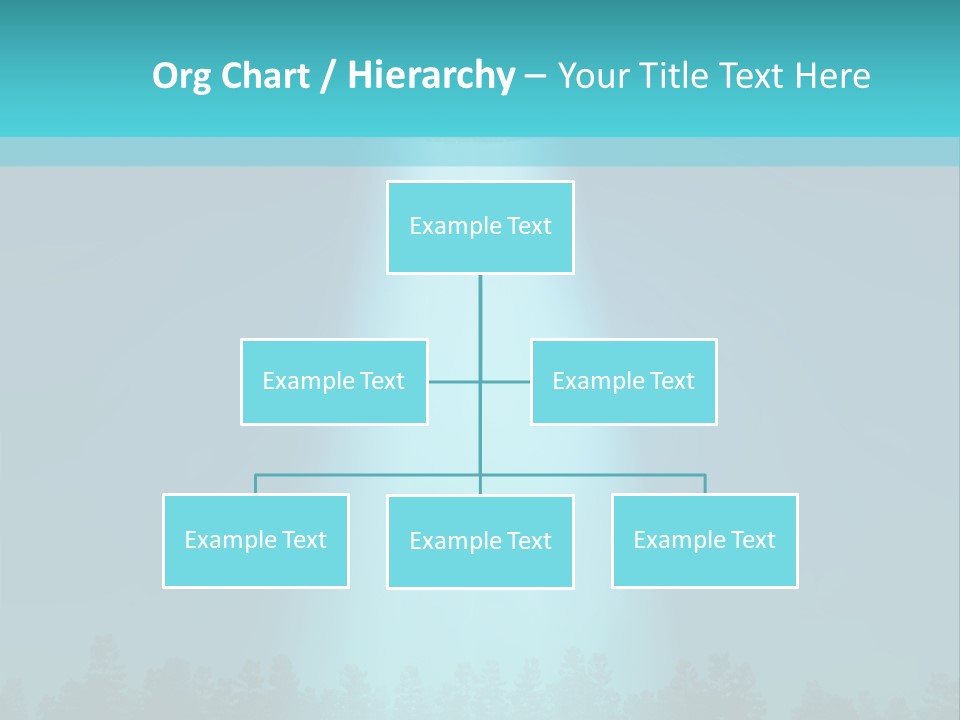 Landing Visitor Forest PowerPoint Template