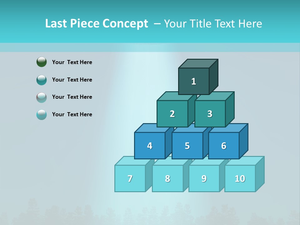 Landing Visitor Forest PowerPoint Template