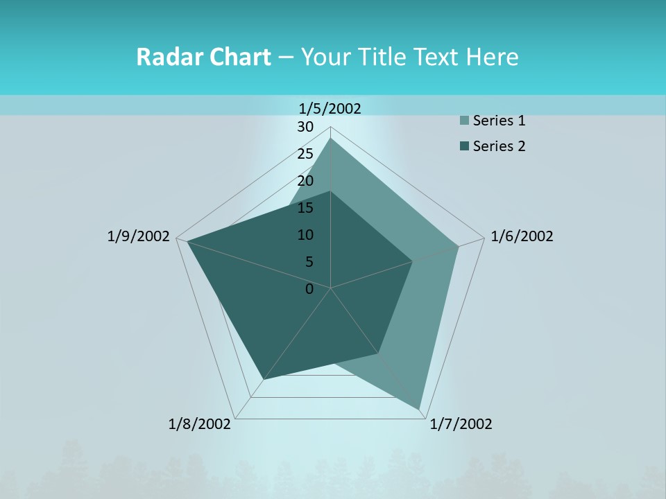 Landing Visitor Forest PowerPoint Template