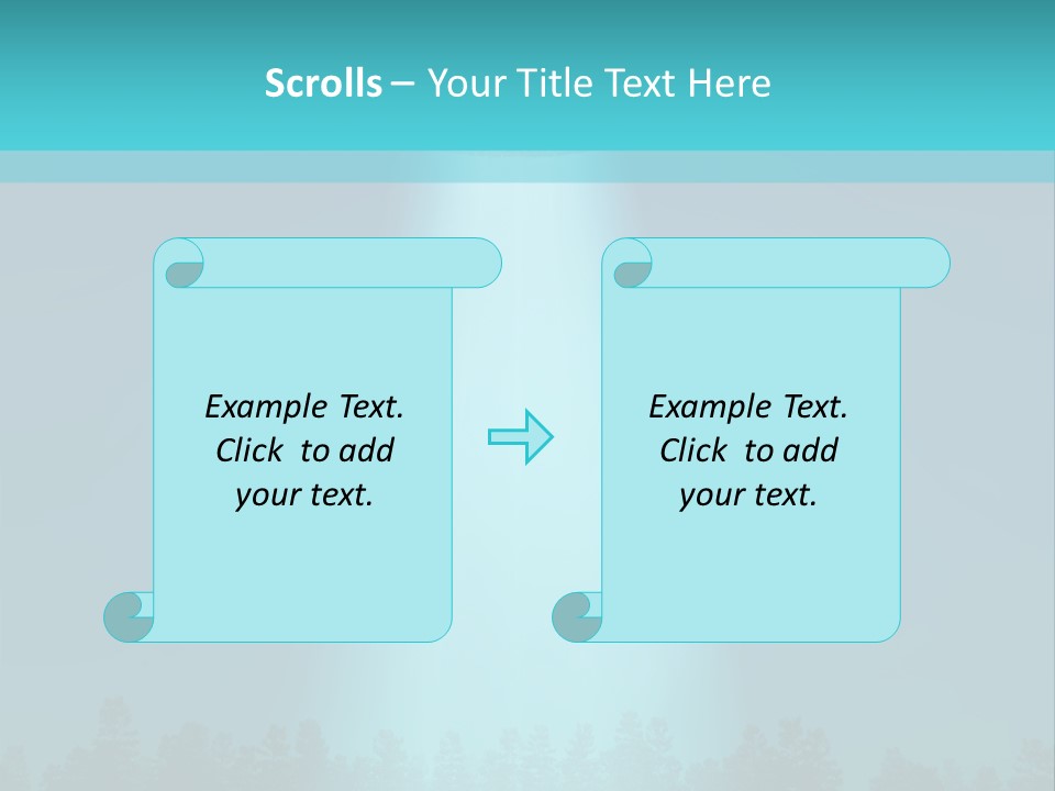 Landing Visitor Forest PowerPoint Template