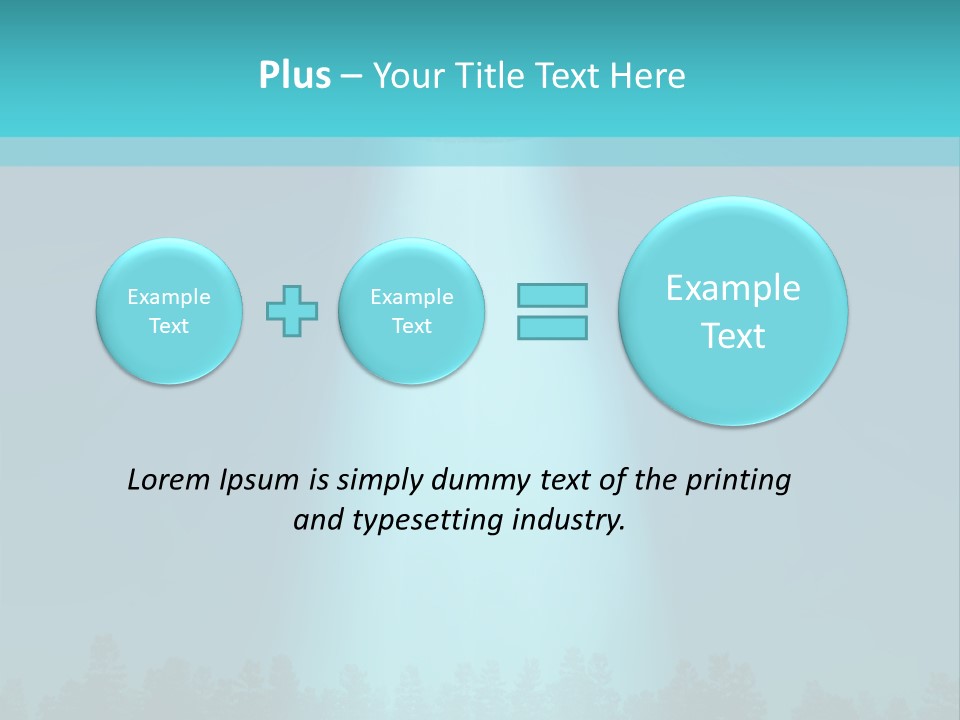 Landing Visitor Forest PowerPoint Template