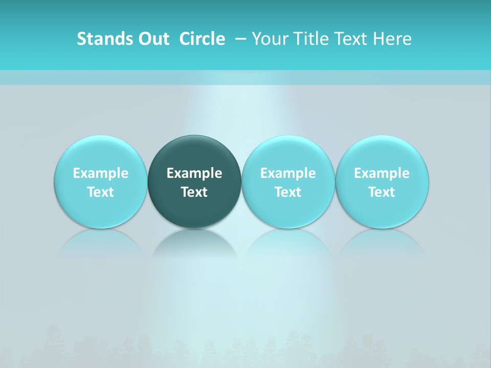 Landing Visitor Forest PowerPoint Template