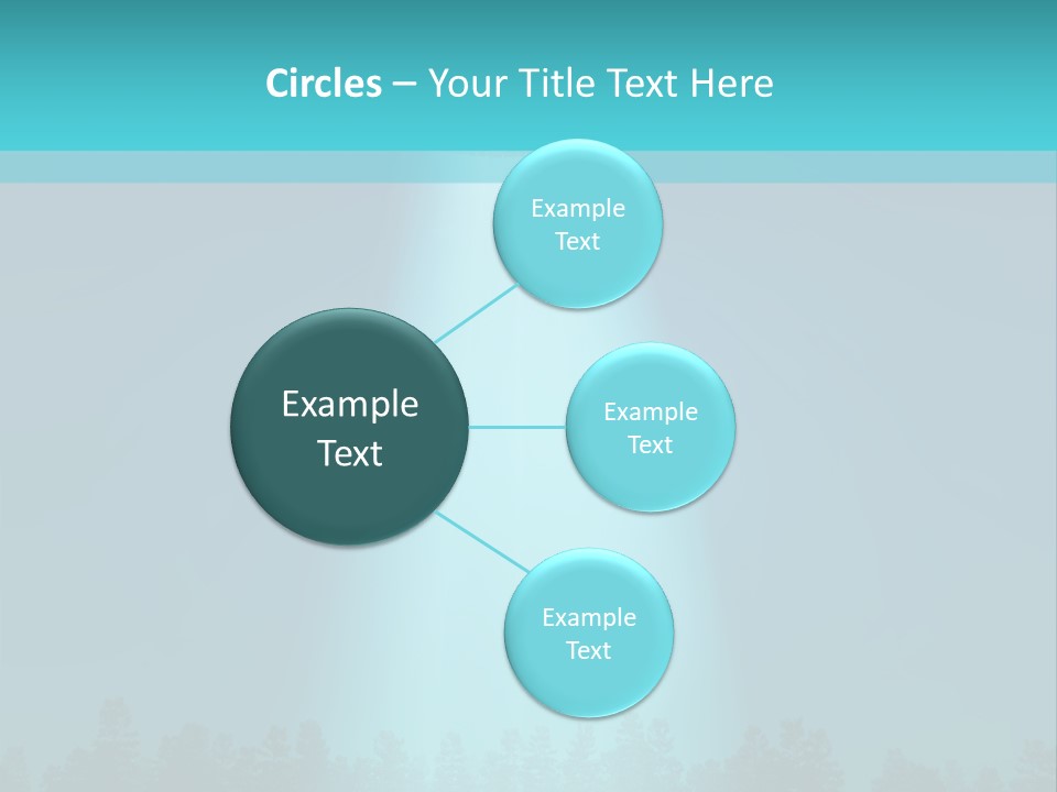 Landing Visitor Forest PowerPoint Template