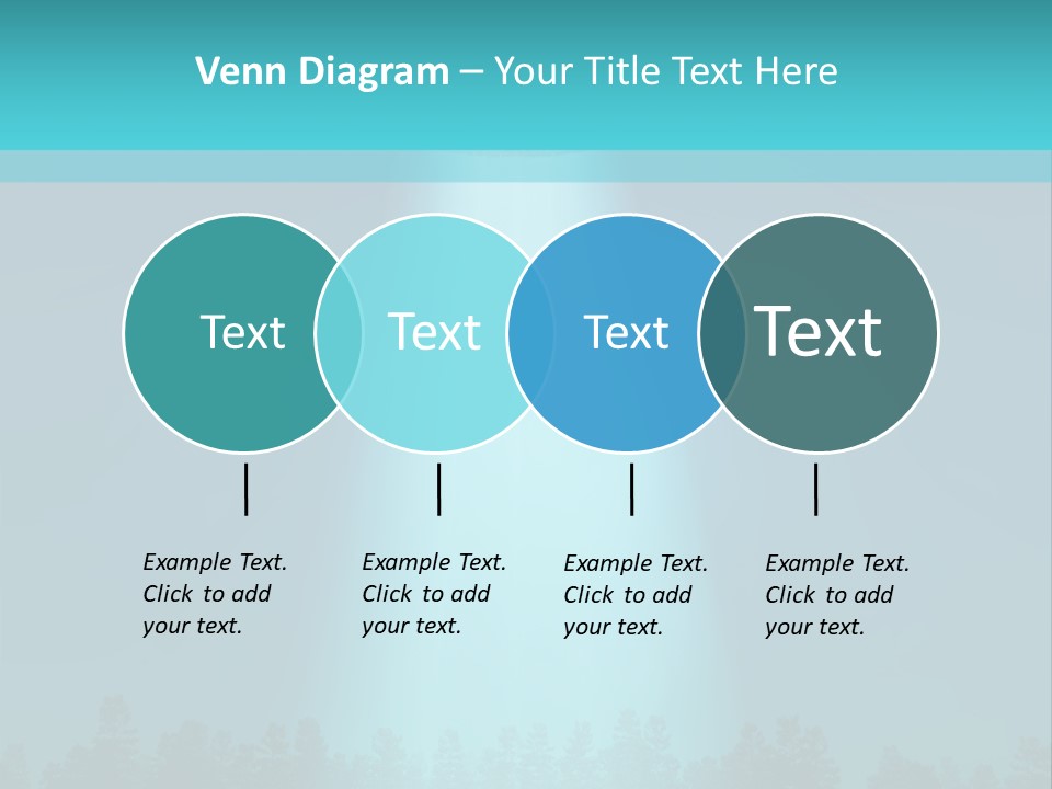 Landing Visitor Forest PowerPoint Template