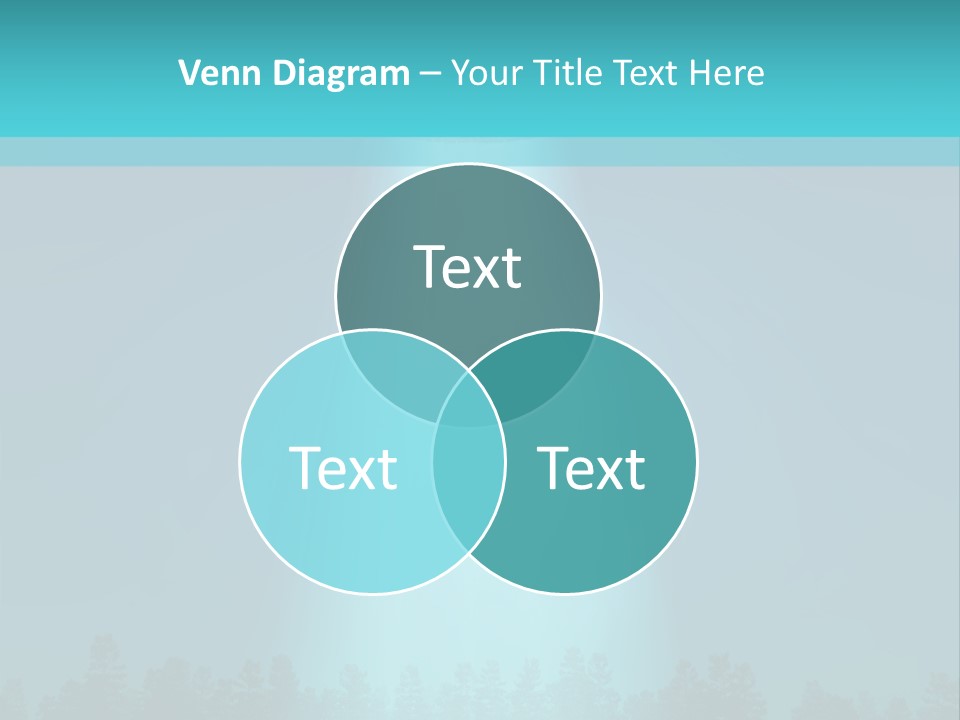 Landing Visitor Forest PowerPoint Template