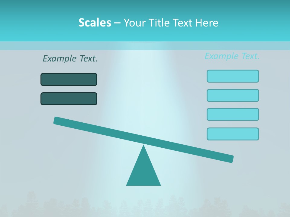 Landing Visitor Forest PowerPoint Template