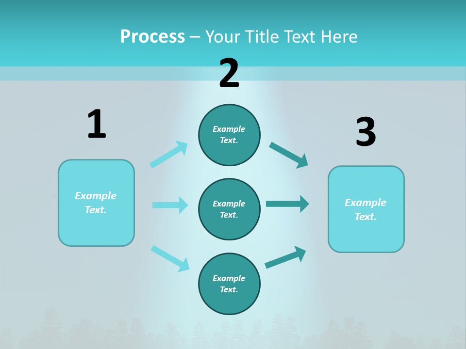 Landing Visitor Forest PowerPoint Template