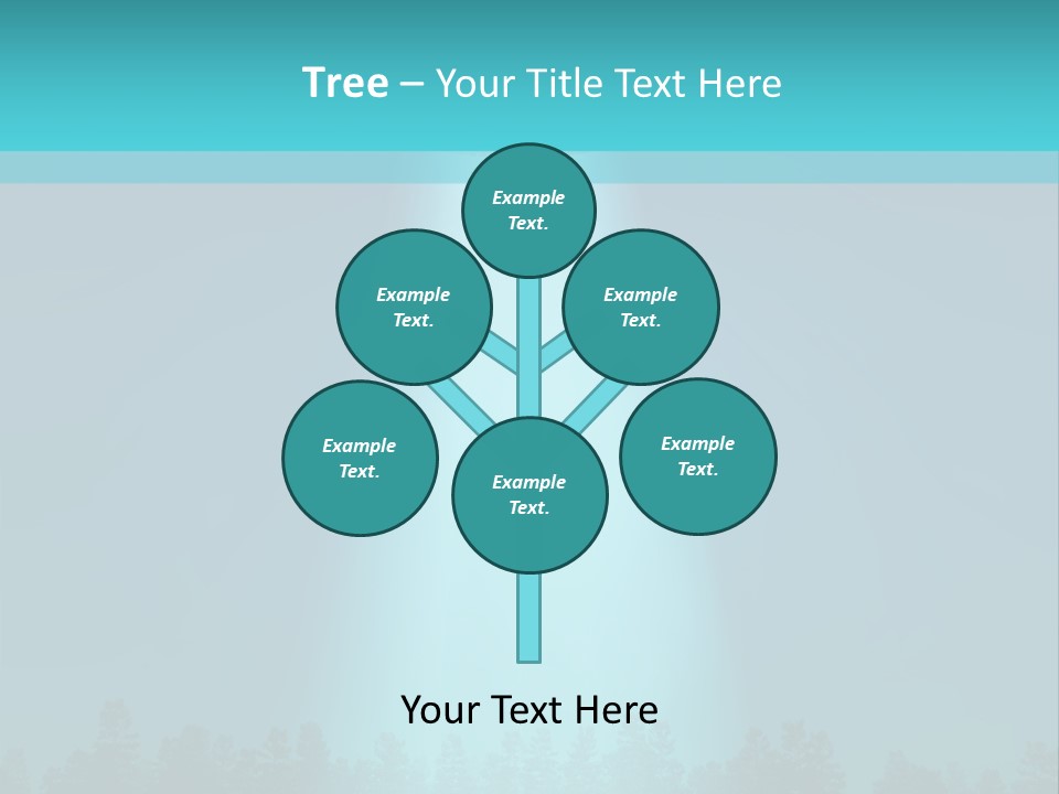 Landing Visitor Forest PowerPoint Template