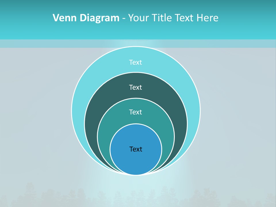 Landing Visitor Forest PowerPoint Template