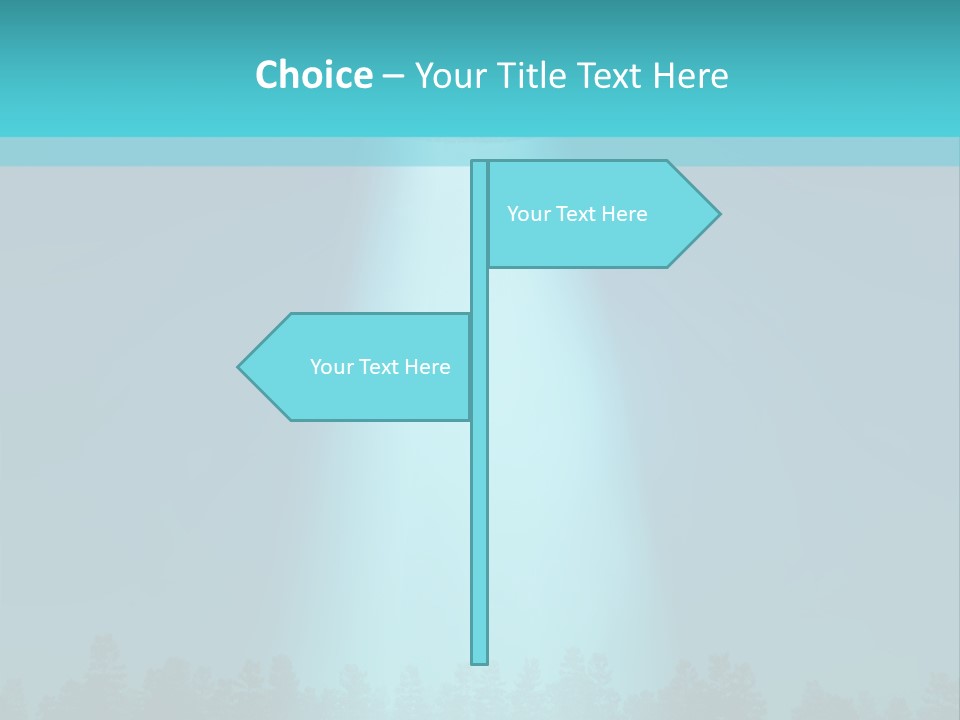 Landing Visitor Forest PowerPoint Template