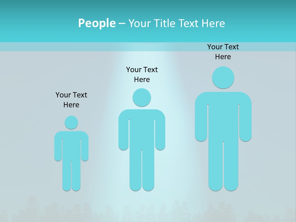 Landing Visitor Forest PowerPoint Template