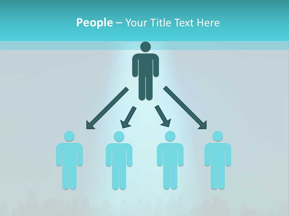 Landing Visitor Forest PowerPoint Template