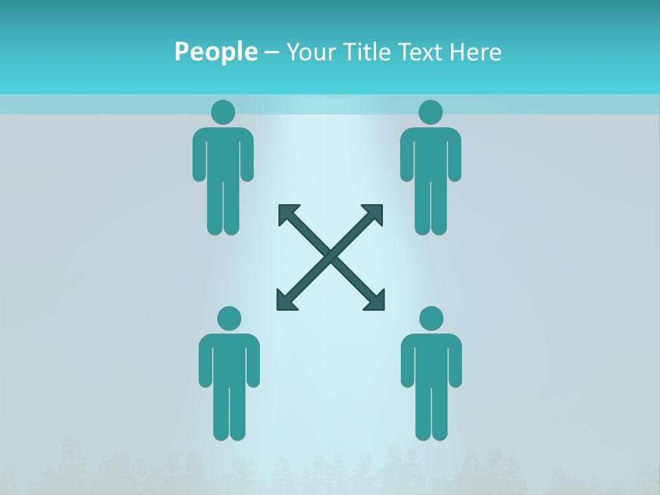 Landing Visitor Forest PowerPoint Template