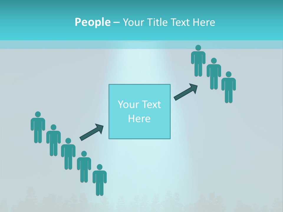 Landing Visitor Forest PowerPoint Template